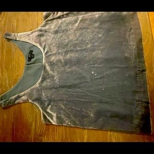 J. Crew crushed velvet top